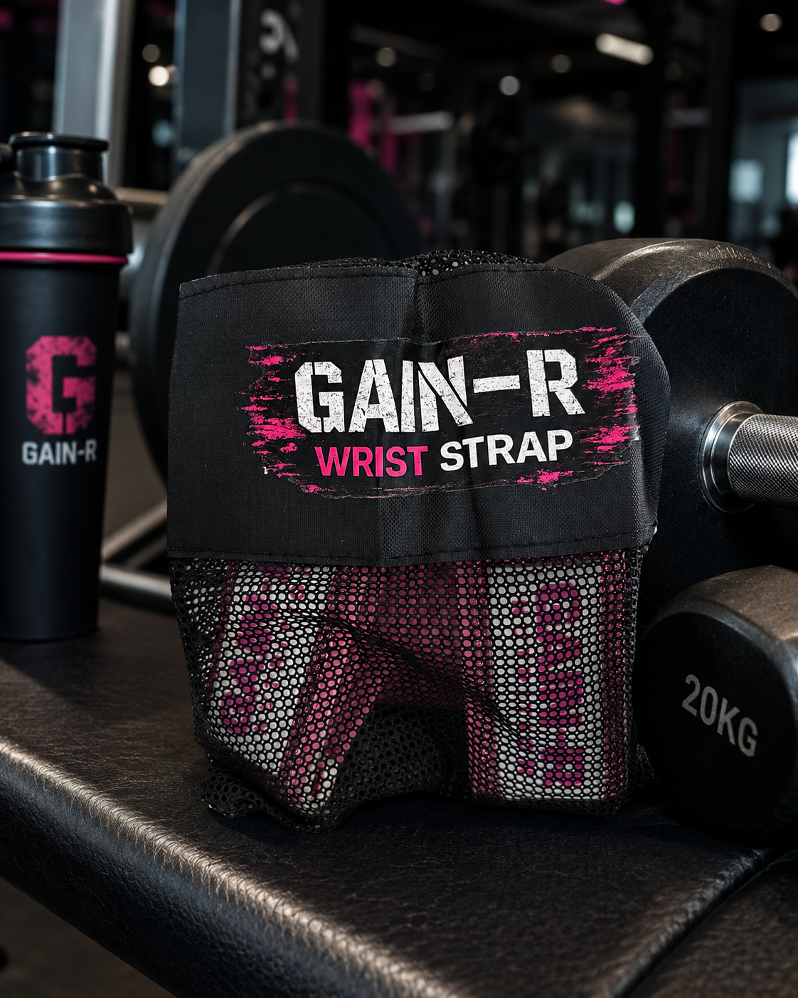 GAIN-R Wrist Strap Pink
