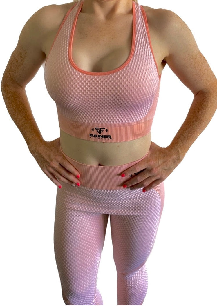 GainerFit Peach Sport Bra