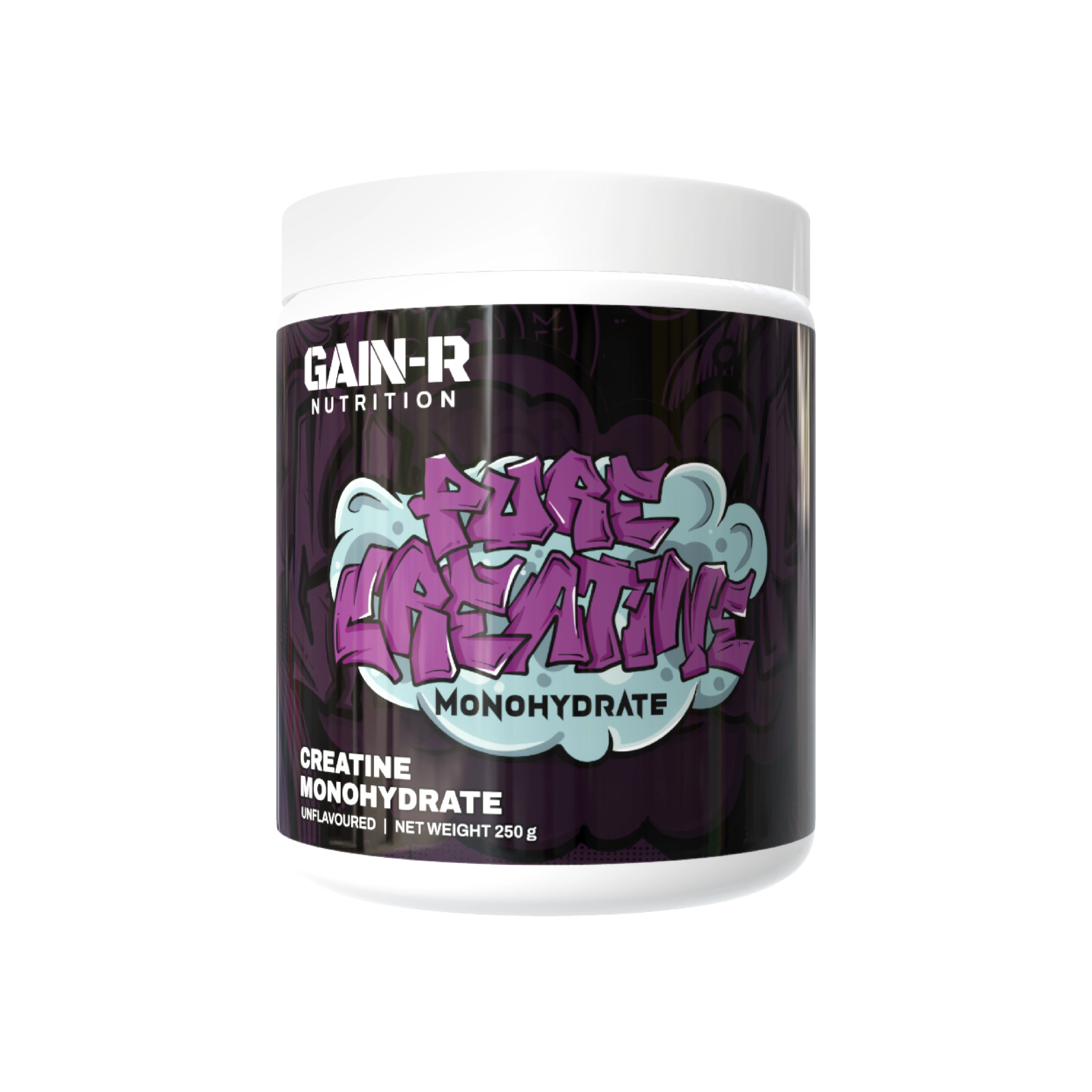 Pure Creatine Monohydrate Powder (250g) | 100% Pure | – Gain-R Nutrition