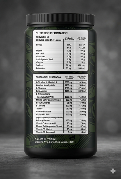 SUP-R Pump + PURE CREATINE Monohydrate Combo